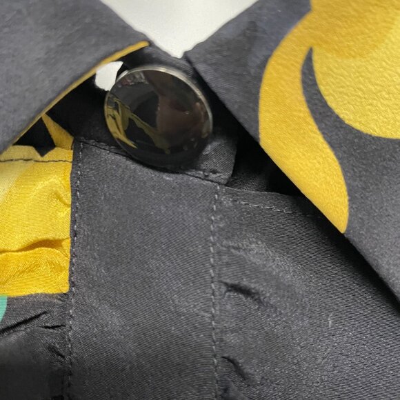 Marni Silk Floral Print Ruffle Blouse - Picture 3 of 9